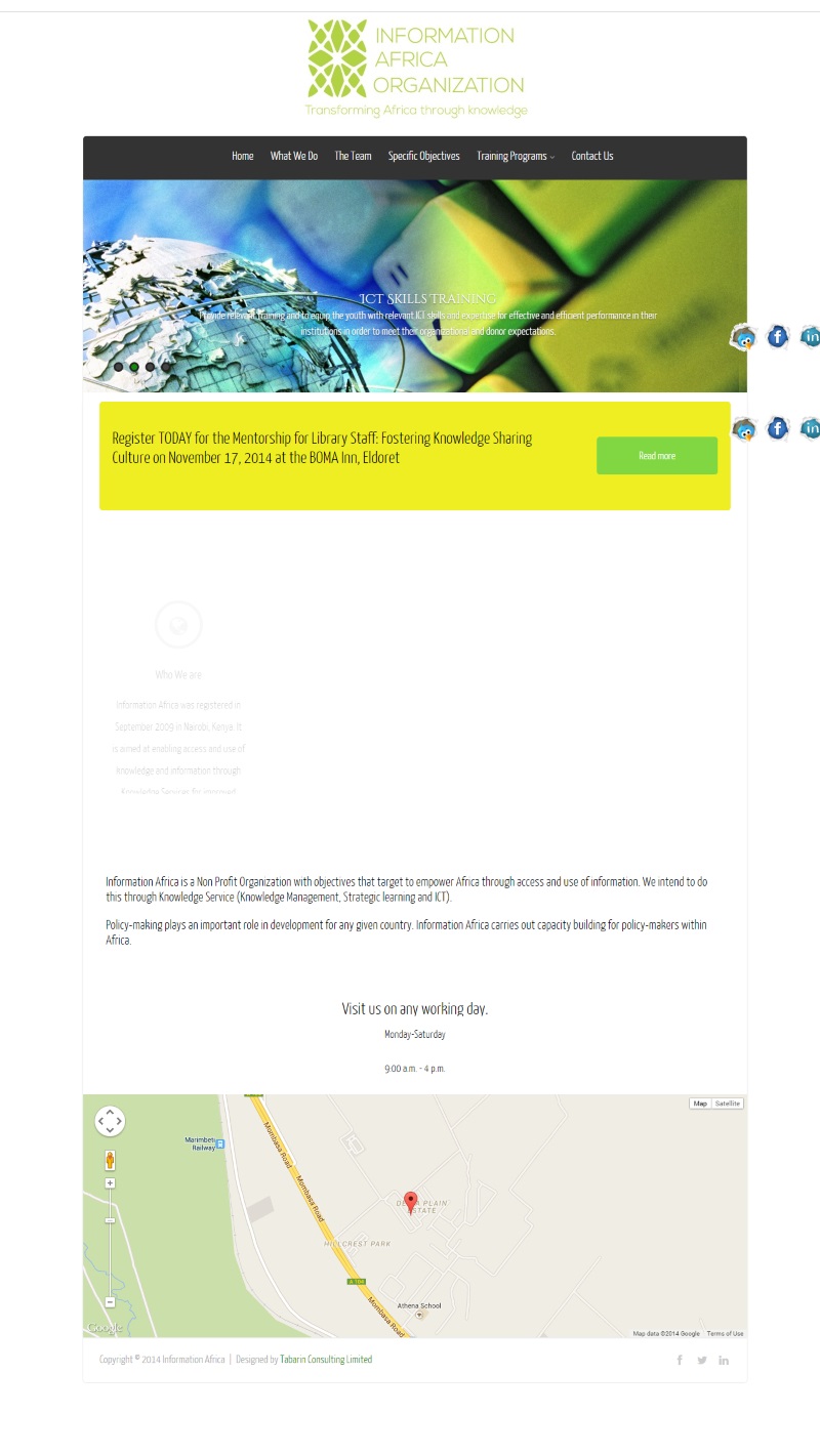 Information Africa   empowering Africa with knowldedge
